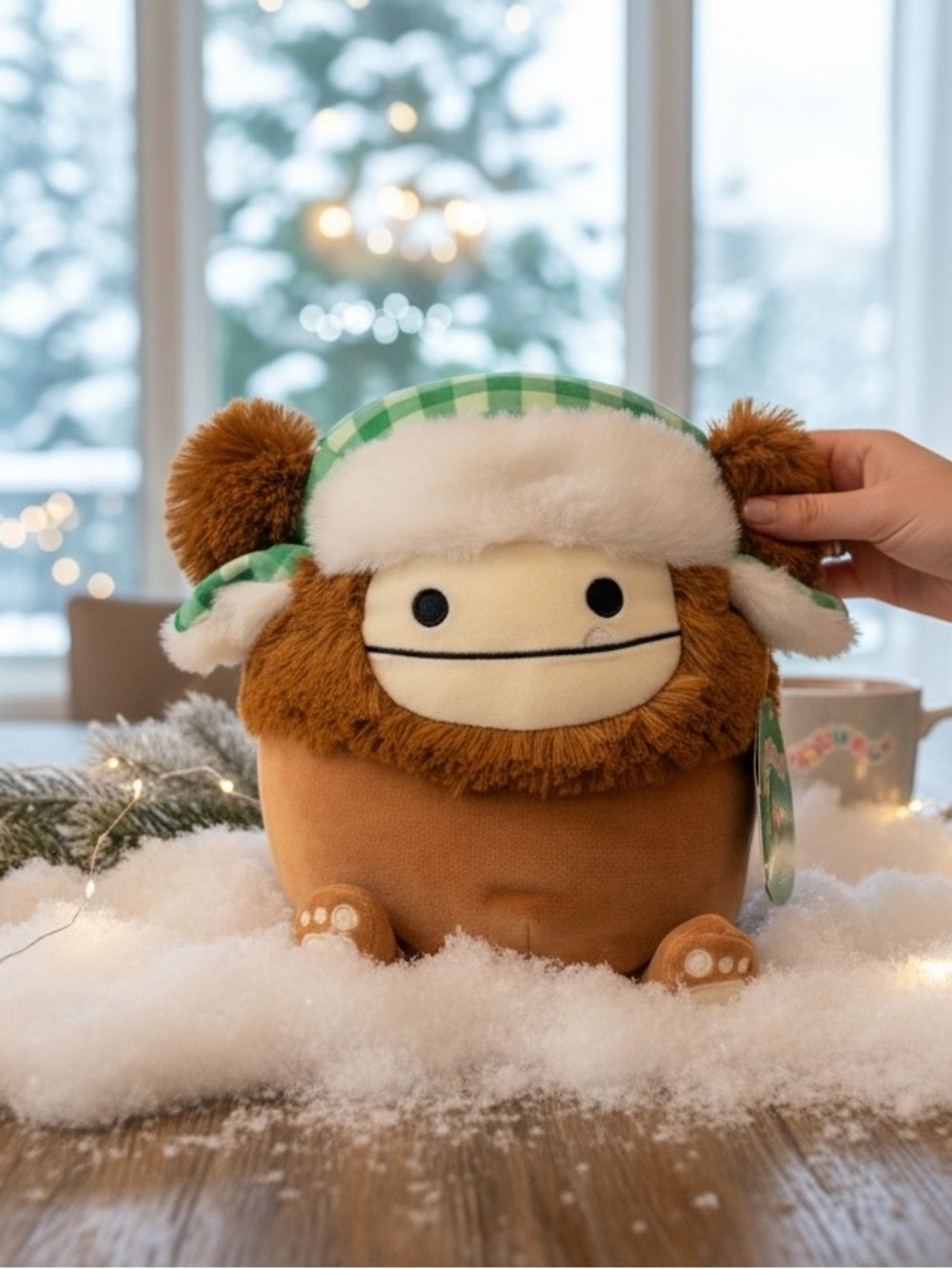 Squishmallows Benny the woodsman Bigfoot